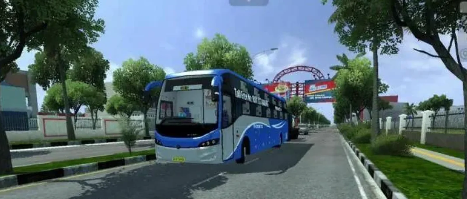 Volvo Celeste B8r (Bi-axle) Sleeper Bus Mod Bussid/Bussin By Simulation World
