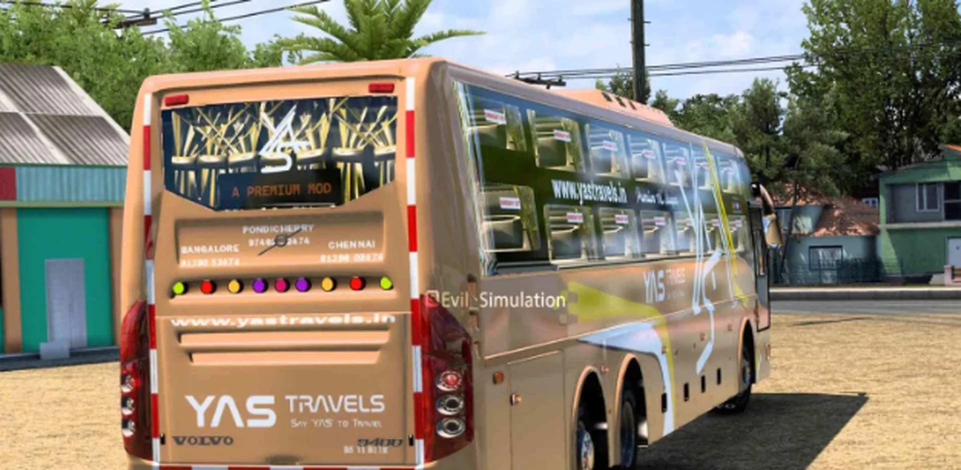 Volvo Sleeper Shell Bus Mod Pack Ets2 By Simulation World screenshot 4