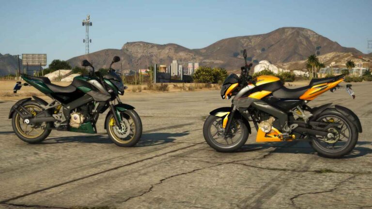 Bajaj Pulsar NS 200 2018 GTA V Mod