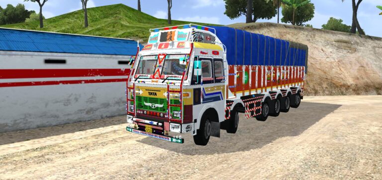 Tata 16 Wheeler BS4 Truck Mod Bussid
